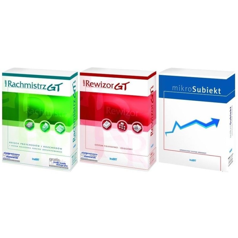 Licencja ESD InsERT - Zestaw Biuro rachunkowe (RGT/RewGT/SGT) Licencja ESD InsERT - Zestaw Biuro rachunkowe (RGT/RewGT/SGT)